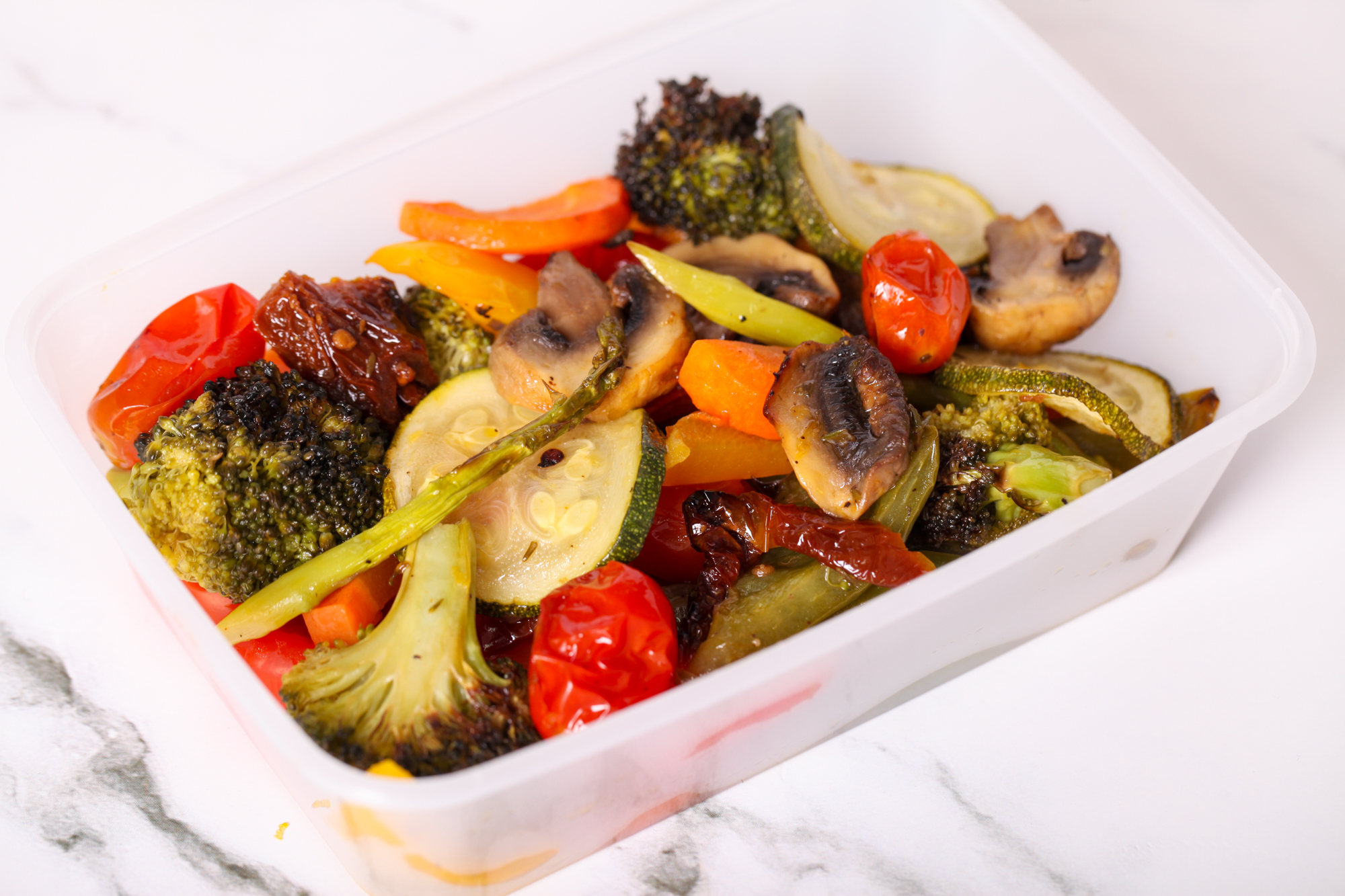 Oven roasted vegetable medley